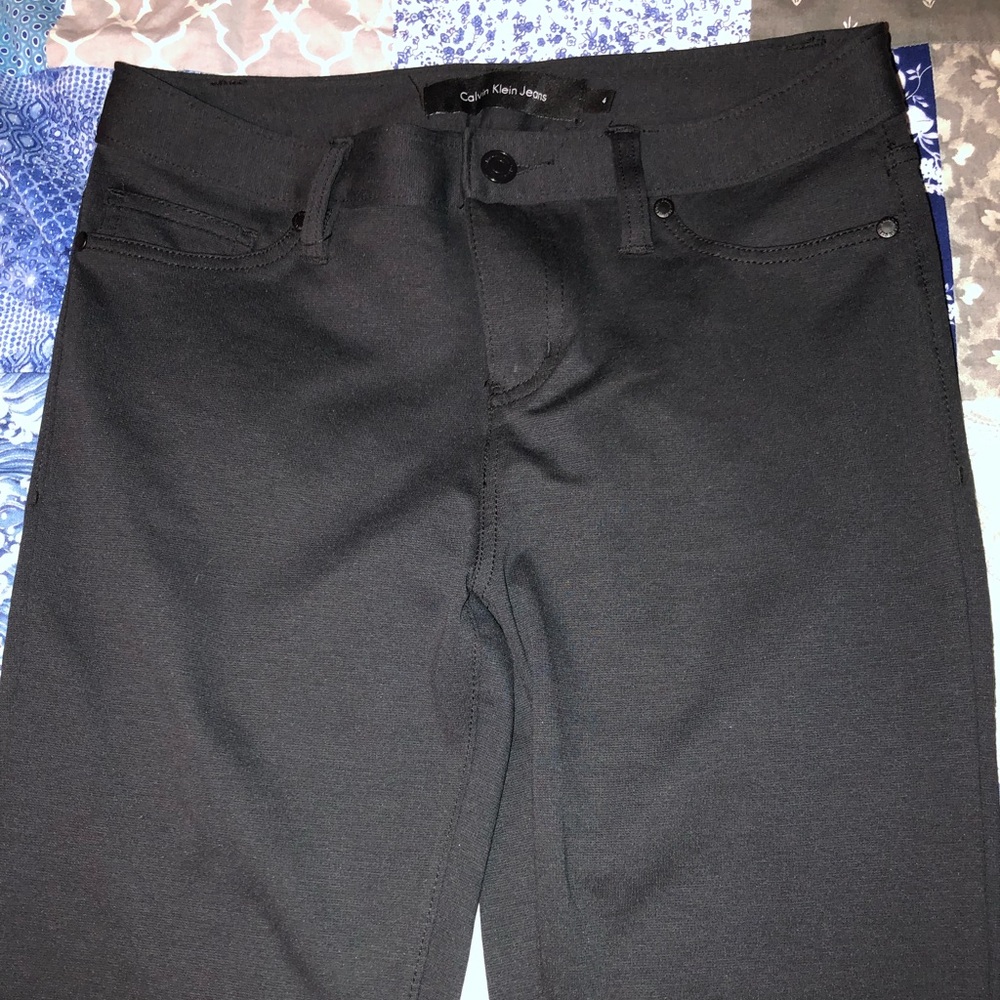 Calvin Klein Jeans skinny black pants